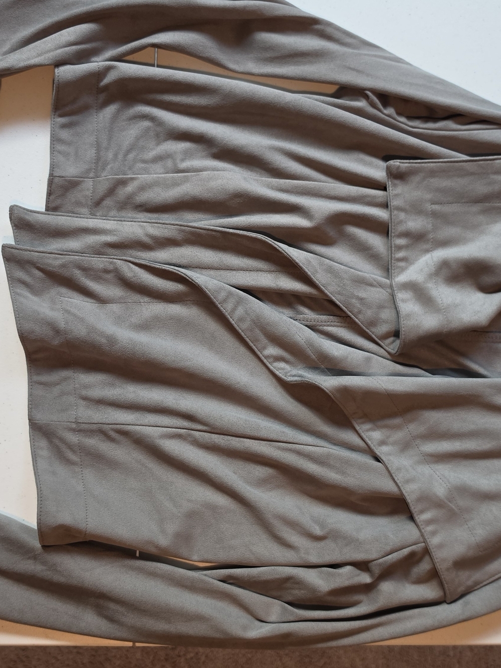 GENERATION Y Taupe Open-Front Blazer Jacket